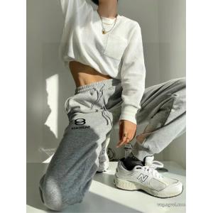 偽物 通販 ファッション感満々今流行スラックスbalenciaga