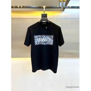 VERSACE人気確定 高い人気偽物 ブランド 販売半袖Tシャツ