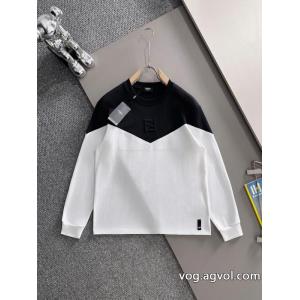 サラサラの着心地SS25極上発売フェンディ長袖Tシャツ偽 ブランド 販売