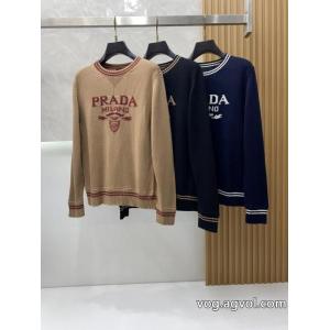 プラダプラダ新作高品質ウール混紡ニット