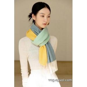 HERMESおしゃれで実用的な多色グラデーションの大きなスカーフ