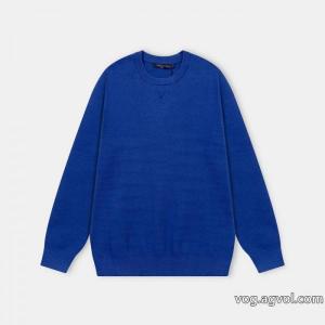 LVルイヴィトン25 ss冬の定番刺繍ロゴラウンドネックセーター