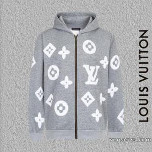LOUIS VUITTON全身焼花歯ブラシ刺繍ロゴキャップコート