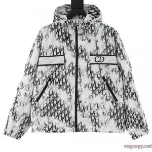 DIORフルプリントグラデーション旧ジャカードジップパーカー