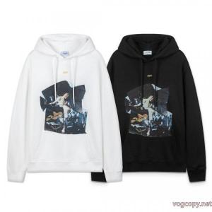 off white 25 ss新型フィギュア460 gゆったり版キャップ付きパーカー