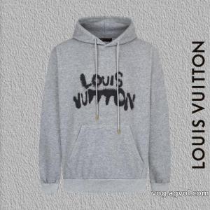 LOUIS VUITTONアルファベットカラーの人物用パーカー