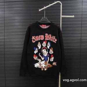 SUPREMEグリム童話白雪姫小人ニット長袖セーター