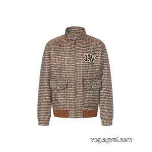 LOUIS VUITTON千鳥格子のオールドフラワージャケット