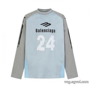 長袖Tシャツ数量限定安い 新品限定セール 秋冬トレンドbalenciagaコピー ブランド
