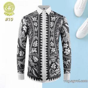 優しい色合い 最新版おすすめ商品 超人気最新作ブランド 偽物 激安長袖シャツVERSACE