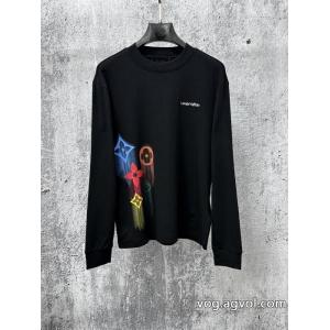 在庫あり即納 完売前に 注目!25-26AWLOUIS VUITTONブランド 品 激安 通販長袖Tシャツ