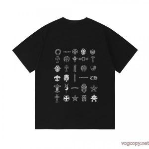 CHROME HEARTSブランド コピー 専門Tシャツ限定版プリント 人気商品限定セール 人気新作