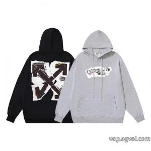 ロゴが素敵 大人シンプルな 25SS海外直営ブランド コピー 激安パーカーOff-White