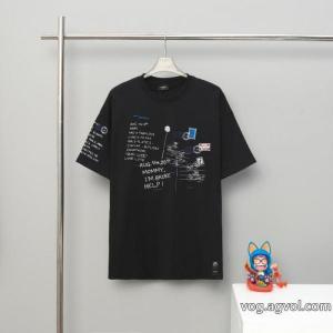2026スーパー コピー雑誌掲載 こだわり高級 人気掲載 海外限定FENDI半袖Tシャツ