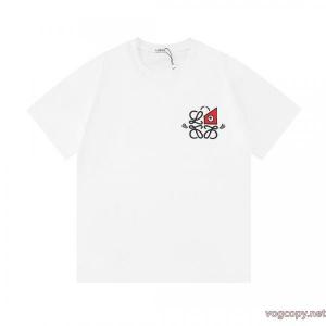ブランド 品 激安 通販LOEWE季節限定販売 高品質素材 新作限定めっちゃ綺麗色Tシャツ