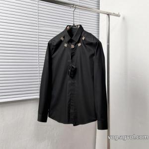 知的な雰囲気冬着物 25aw ブランドスタイルが継続的に人気ブランド コピー ショップDolce&Gabbana長袖シャツ
