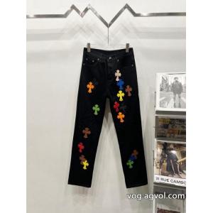 欧米韓流/雑誌  2026限定モデル 上品な輝きを放つ形激安 ブランド 通販ジーンズCHROME HEARTS
