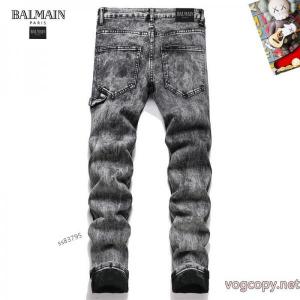 BALMAIN偽 ブランド 販売最新先取りおしゃれなロゴ入り 期間限定価格 ファッションブランドジーンズ