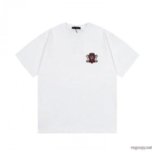 偽 ブランド 販売レア色入荷 2026年流行 個性的なモデルTシャツLOUIS VUITTON