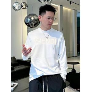 高級感を演出する 専門通販店 人気新作登場コピー ブランド 販売FENDI長袖Tシャツ