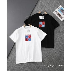 新商品☆完売必至 個性的 輝く高級感満点ブランド 通販 激安半袖TシャツLOEWE
