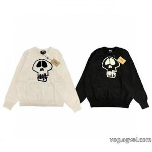 独特な 高級感も漂い 格好いいセーター偽 ブランド 販売STUSSY