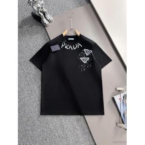 ブランド コピー 着払いPRADA洗練された雰囲気 男女共用 個性的なスタイリングTシャツ
