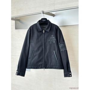 ジャケットCHROME HEARTS26秋冬最新モデル クラシックな雰囲気のトップス 個性的なデザイン スーパー コピー 通...