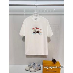 BURBERRY偽 ブランド 購入NEW大変素敵 全国無料定番人気 2026awTシャツ