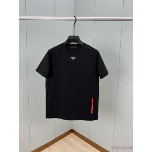 PRADAブランド コピー 販売 店Tシャツ完売品！ 高級感が好評です 海外流行