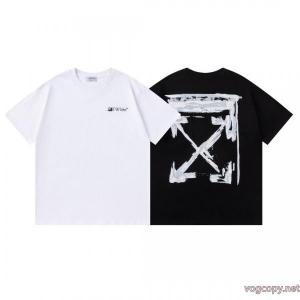 ブランド コピー 品季節を問わず活躍し 品質保証最新作 格好良い人気定番Off-White半袖Tシャツ