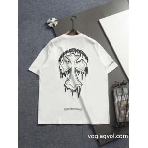 お洒落新作 コスパ最強 特別人気感謝SALEスーパー コピー 安心半袖TシャツCHROME HEARTS