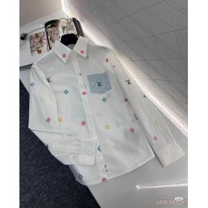 LOUIS VUITTON大流行中 透け感新作がイチ推し 高品質で綺麗偽物 通販長袖シャツ
