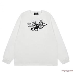 激安 通販 ブランド優等品 ファッションに新しい色 優しげ人気アイテム長袖TシャツVIVIENNE WESTWOOD