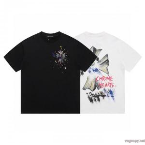 クロムハーツブランド コピー 激安超かわいい 最終数量限り！ 個性的な美品半袖Tシャツ