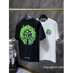 オススメ新作 存在感のある  優しい印象半袖TシャツCHROME HEARTSスーパー コピー 通販
