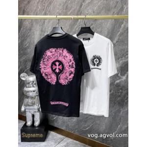 お洒落な印象 上品な印象 落ち着いた大人の雰囲気に半袖Tシャツコピー 商品 販売CHROME HEARTS