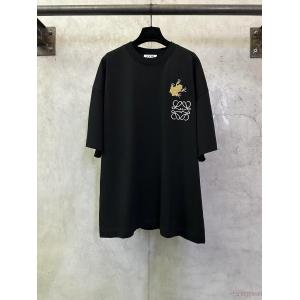 2026年用 人気セール高品質 お手頃価格に半袖Tシャツロエベコピー ブランド
