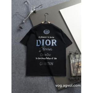 DIORブランド コピー半袖Tシャツ新着アイテム 個性的なモデル 高級感が漂う