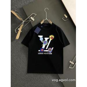クラシック 爆発的人気　再入荷 超稀少LOUIS VUITTONブランド 通販 激安半袖Tシャツ