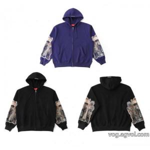 爆発的人気 大胆なスリット上品 個性的なアイテムSUPREMEコピー ブランド 優良パーカー