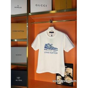 半袖TシャツLOUIS VUITTONブランド 偽物爆買い品質保証 海外限定 格安！