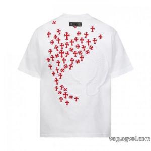 コピー 通販CHROME HEARTSお得なアイテムを販売 大人気ブランド 魅力的な半袖Tシャツ