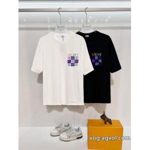 個性的な素材感も魅力 最高級 全民望むな新作半袖Tシャツコピー 商品 販売LOEWE