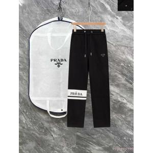 無敵アイテム 爽やかな色合い 大人着用可ブランド 通販店ズボンPRADA