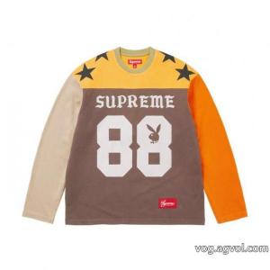 お買い得品  先行セール 超目玉新作SUPREME偽物 ブランド長袖Tシャツ