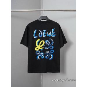 商品例 限定数限り 在庫確保済ブランド スーパー コピー 優良半袖TシャツLOEWE