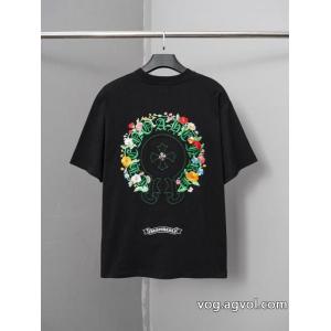半袖TシャツCHROME HEARTS華やかな印象 セール中 お手頃価格で人気商品偽物 ブランド 激安