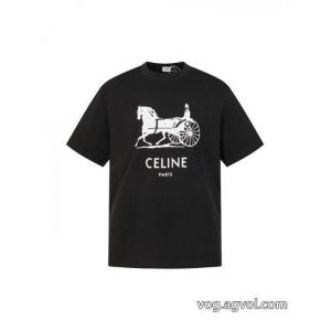 コピー 品 販売2026年度 流行フォルム 限定！人気オススメCELINE半袖Tシャツ