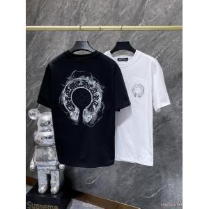 最新トレンドファッション新着 驚きの破格値新品 女らしい半袖TシャツCHROME HEARTSブランド コピー 激安